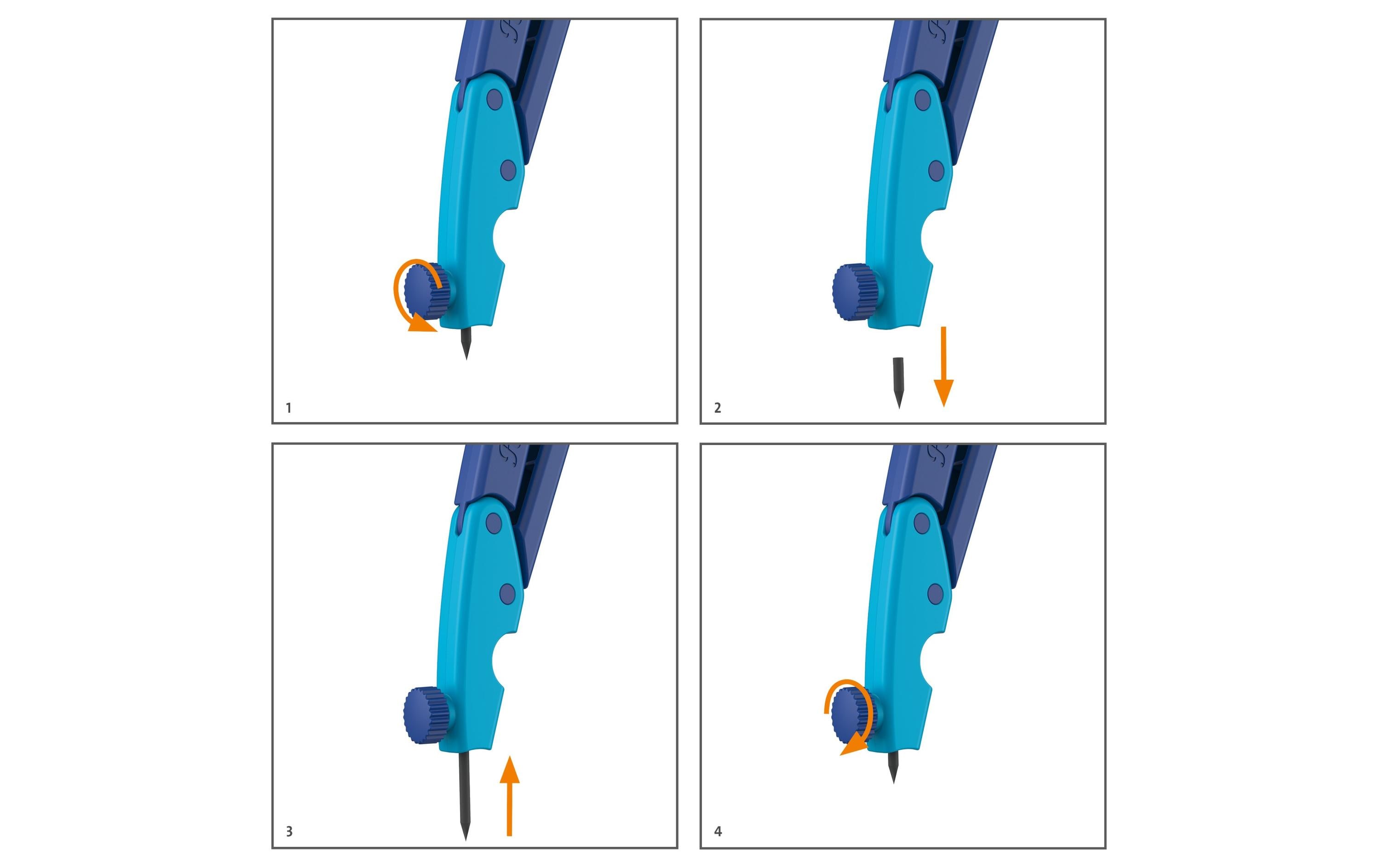 Pelikan Zirkel Griffix Blau