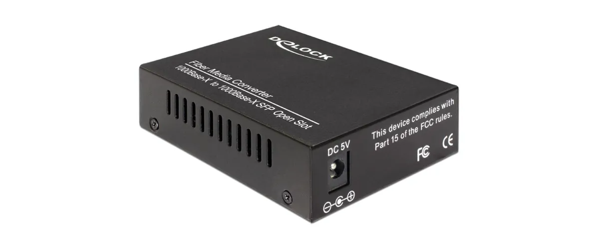 Delock Medienkonverter 1000Base-X SFP zu SFP Delock Medienkonverter 1000Base-X SFP zu SFP