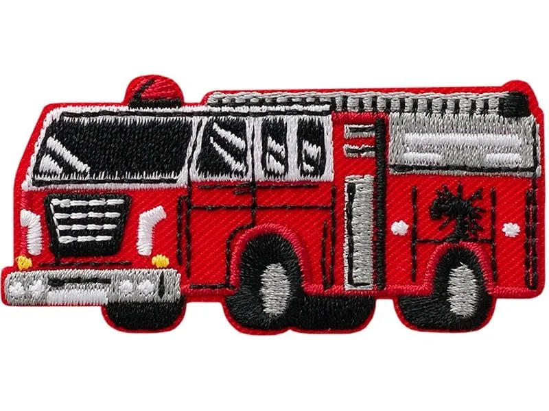Mono-Quick Aufbügelbild Feuerwehrwagen 1 Stück