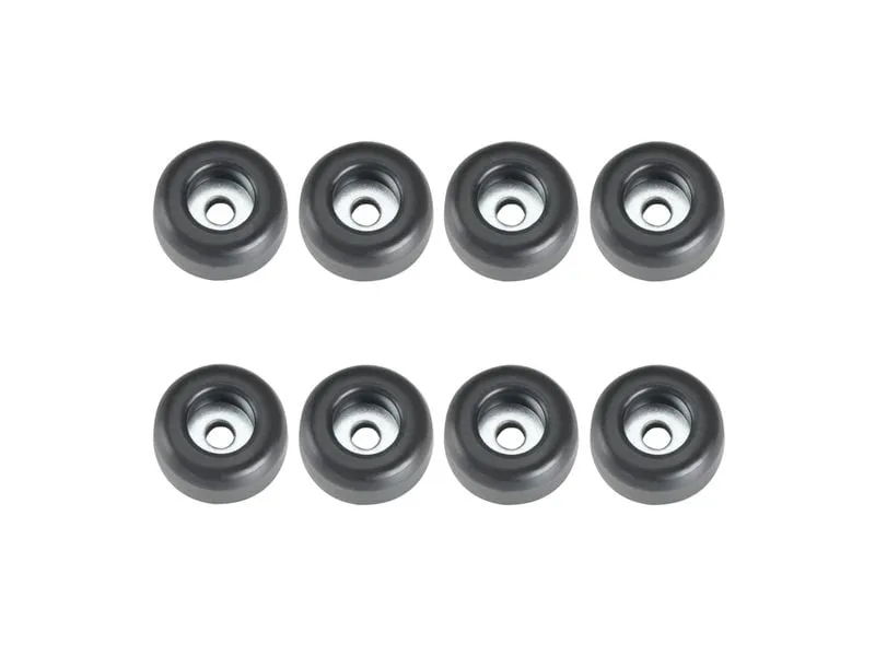 Adam Hall Gummifuss 4900 M 8 AH mit Stahleinlage 25 x 11 mm Schwarz Adam Hall Gummifuss 4900 M 8 AH mit Stahleinlage 25 x 11 mm Schwarz