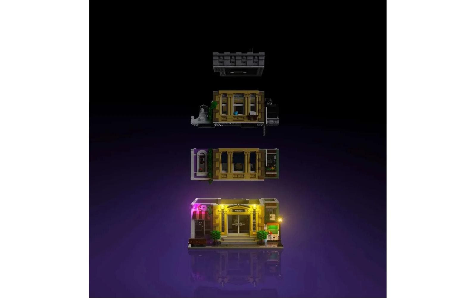 Light My Bricks LED-Licht-Set für LEGO® LMB 2.0 für 10278 Polizeistation