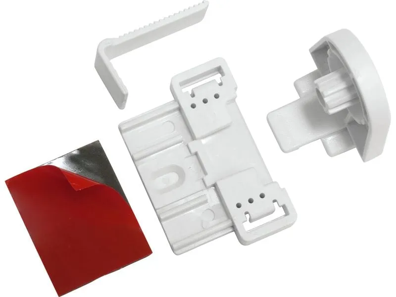 Gardinia Easyfix Klebe- und Klemmset Weiss Gardinia Easyfix Klebe- und Klemmset Weiss