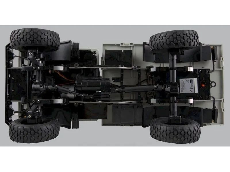 Amewi Mercedes-Benz Unimog Basic 4WD Hellgrau, RTR, 1:12 Amewi Mercedes-Benz Unimog Basic 4WD Hellgrau, RTR, 1:12