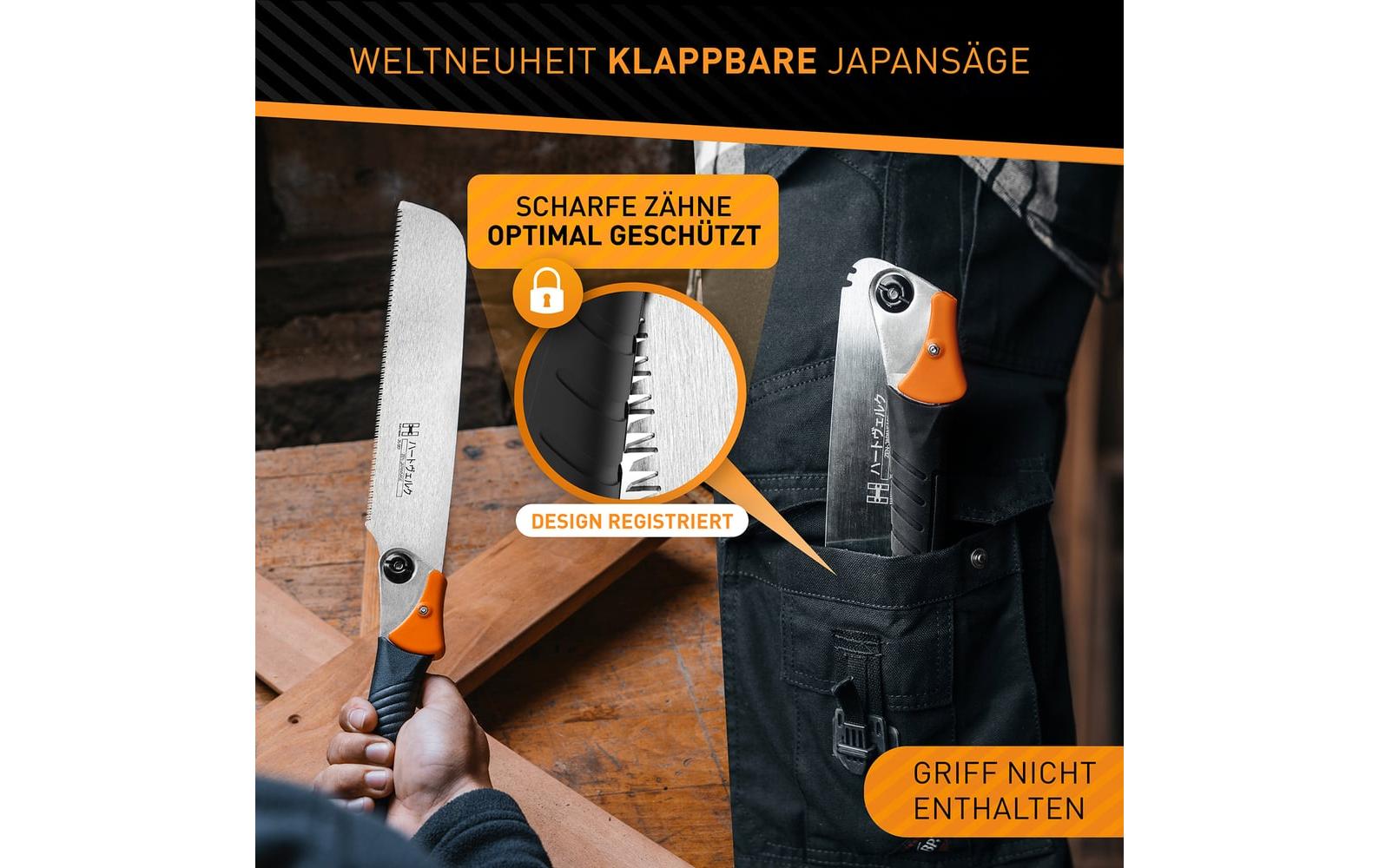 Hardtwerk Sägeblatt für Japansäge Zen 240 mm
