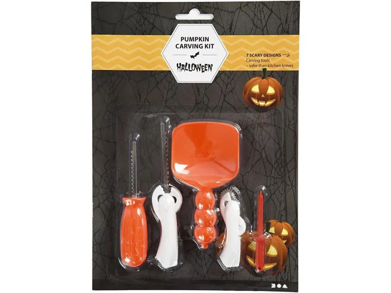 Creativ Company Kürbisschnitzen 5er Set