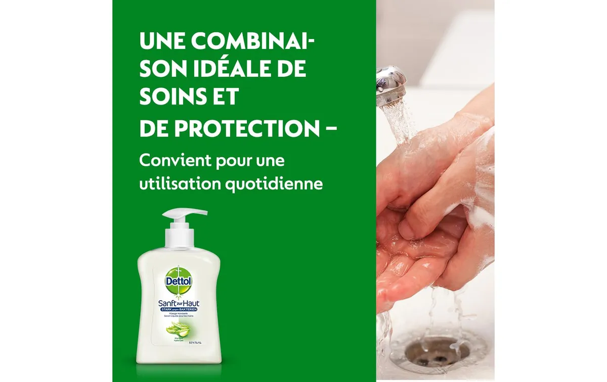 Dettol Flüssigseife Aloe Vera 250 ml Dettol Flüssigseife Aloe Vera 250 ml