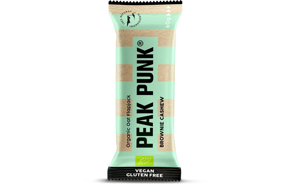 PEAK PUNK Bio Oat Flapjack – Brownie Cashew 12 x 60 g PEAK PUNK Bio Oat Flapjack – Brownie Cashew 12 x 60 g