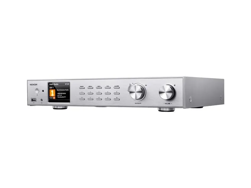 Noxon Netzwerk-Audioplayer A571 Silber Noxon Netzwerk-Audioplayer A571 Silber