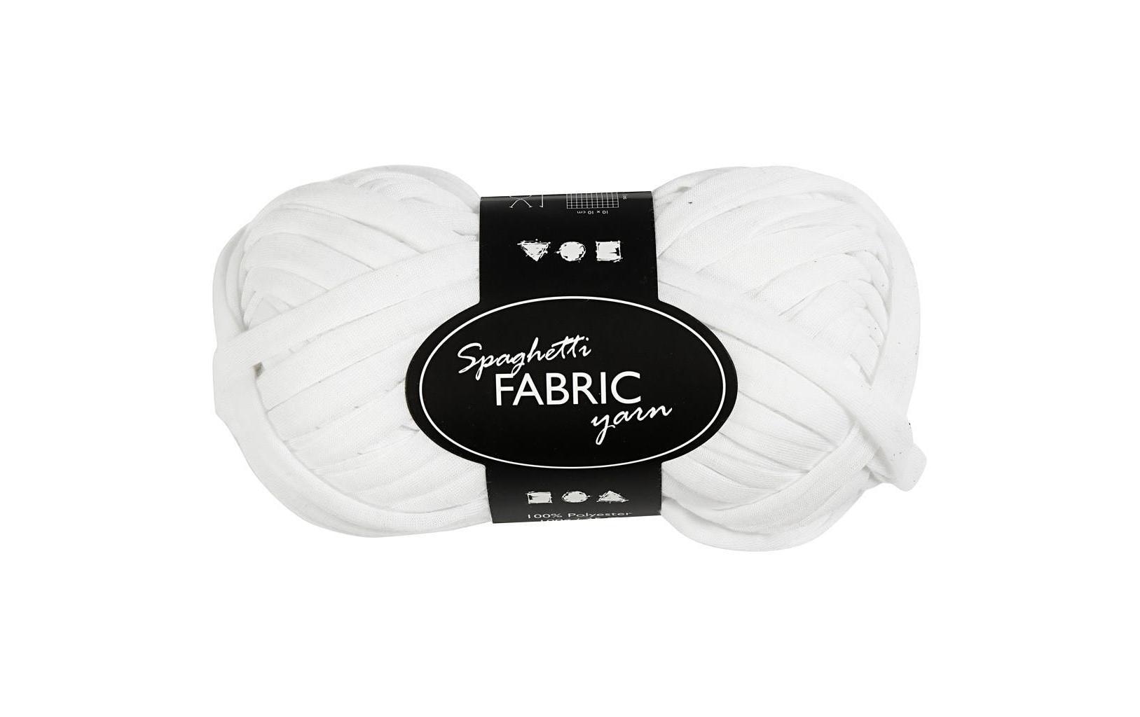 Creativ Company Stoffgarn Spaghetti Weiss Creativ Company Stoffgarn Spaghetti Weiss