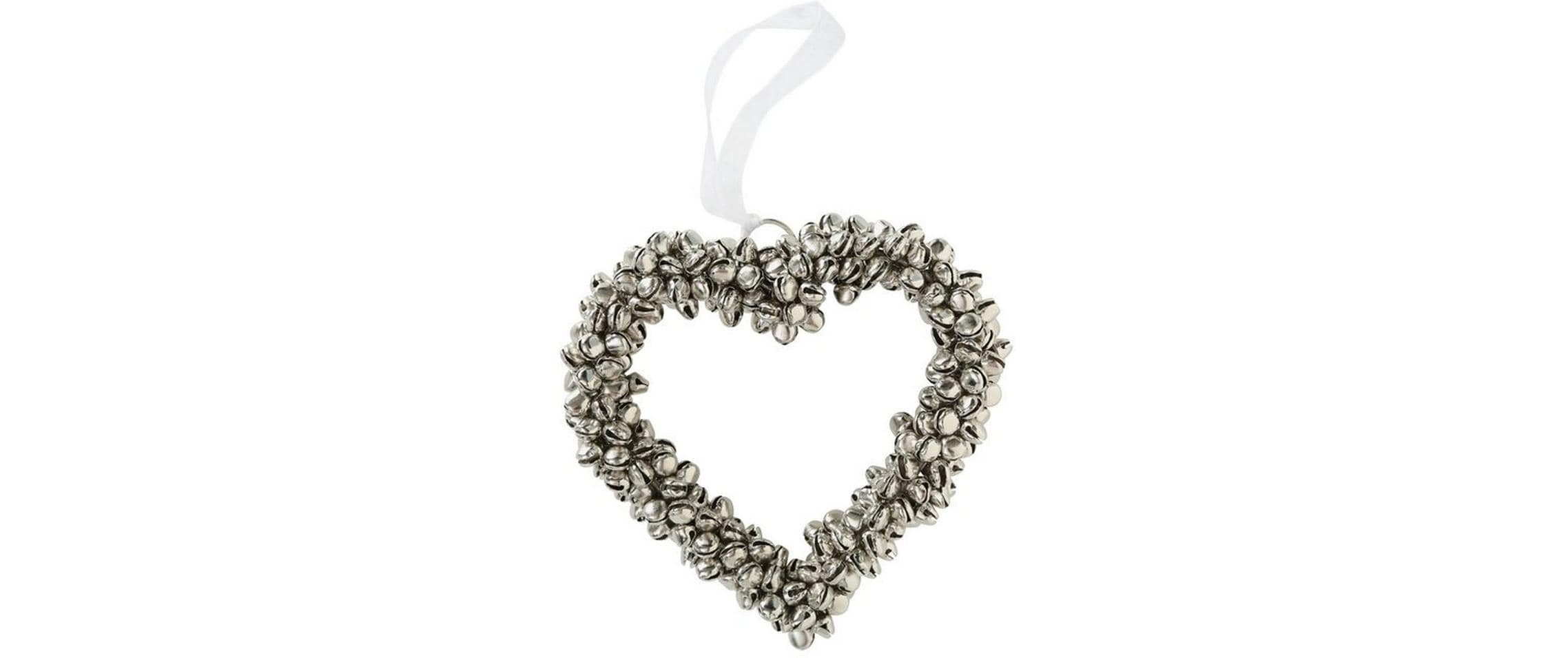 Boltze Weihnachtsschmuck Glöckchen 3 Stück, Silber