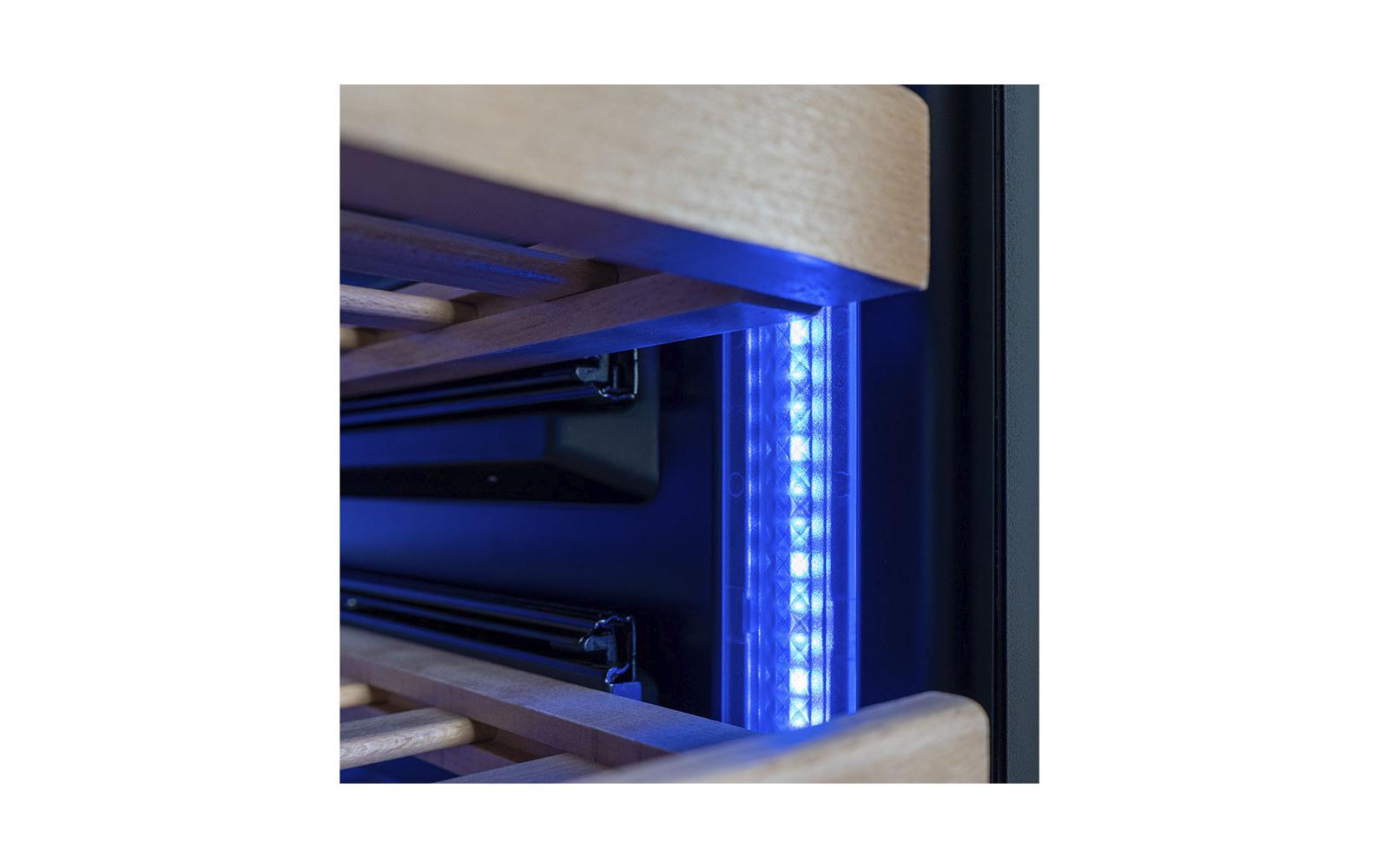 Kibernetik Weinklimaschrank WK1870 Schwarz, Rechts