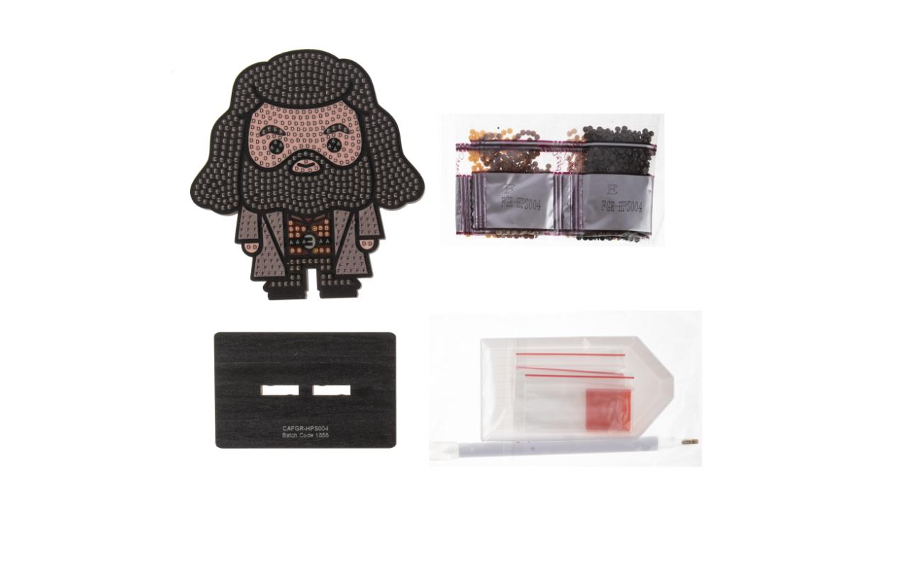 CRAFT Buddy Bastelset Crystal Art Buddies Rubeus Hagrid CRAFT Buddy Bastelset Crystal Art Buddies Rubeus Hagrid