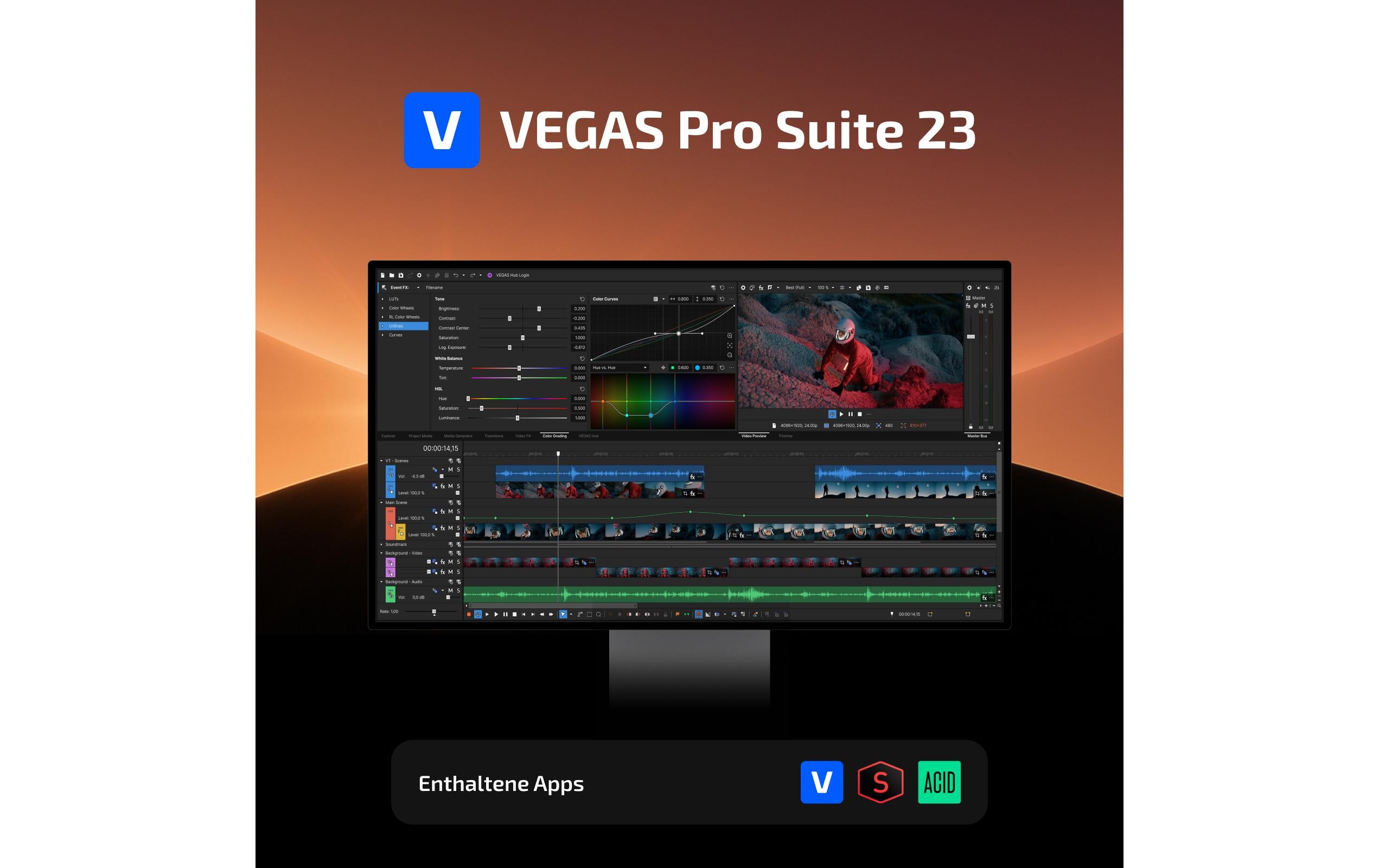Magix Vegas Pro Suite 23 ESD, Vollversion