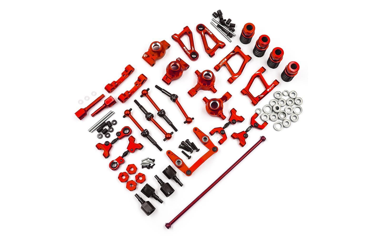 Yeah Racing Rapid Performance Conversion Kit Rot , TT-01E Yeah Racing Rapid Performance Conversion Kit Rot , TT-01E