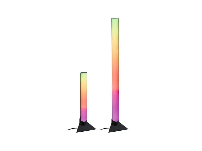 Paulmann EntertainLED Standfuss, 132 x 67 mm, Schwarz, 2 Stück Paulmann EntertainLED Standfuss, 132 x 67 mm, Schwarz, 2 Stück
