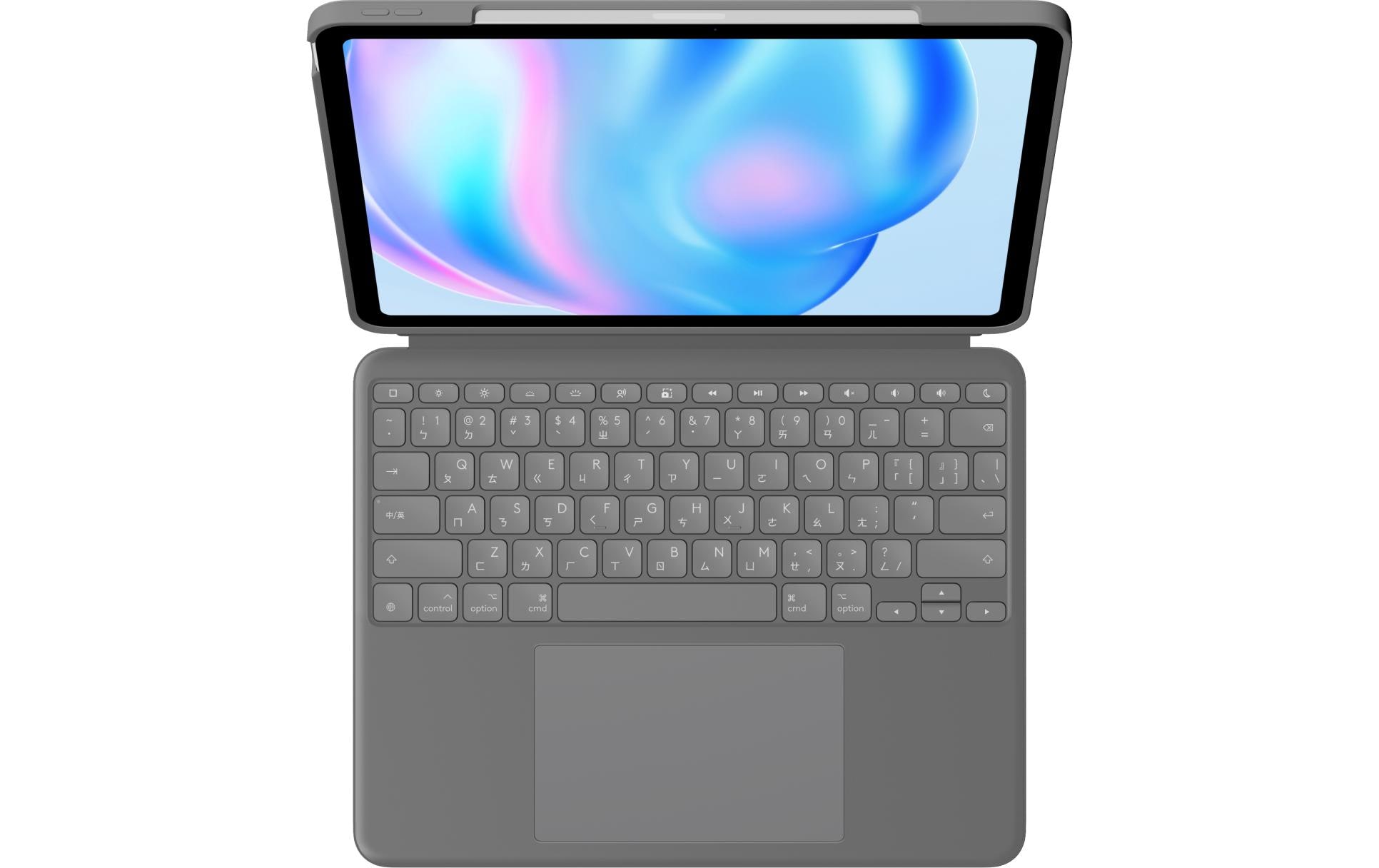 Logitech Tablet Tastatur Cover Combo Touch iPad Air 13 (M2/2024)