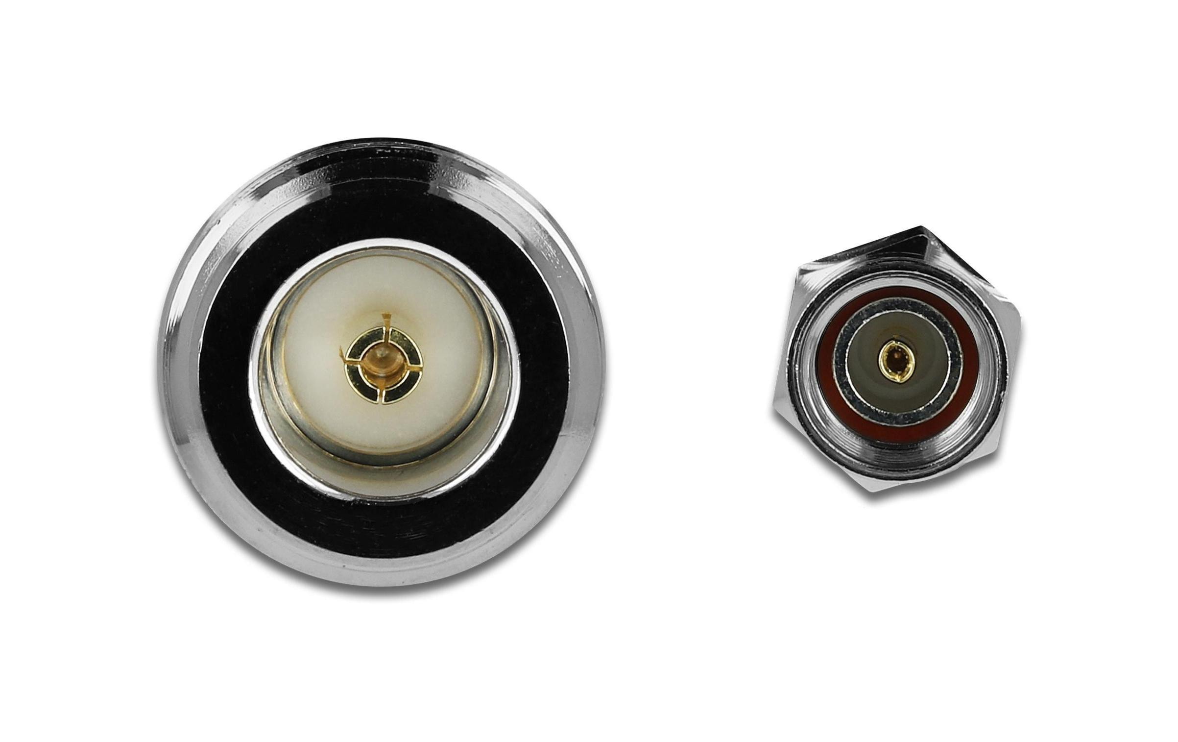 Delock Antennenadapter N-Type Buchse (f) - RP-SMA Stecker (m) Delock Antennenadapter N-Type Buchse (f) - RP-SMA Stecker (m)