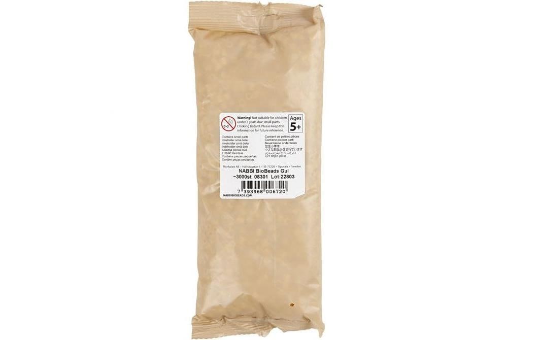 Creativ Company Bio Bügelperlen Nabbi 3000 Stück, Gelb Creativ Company Bio Bügelperlen Nabbi 3000 Stück, Gelb