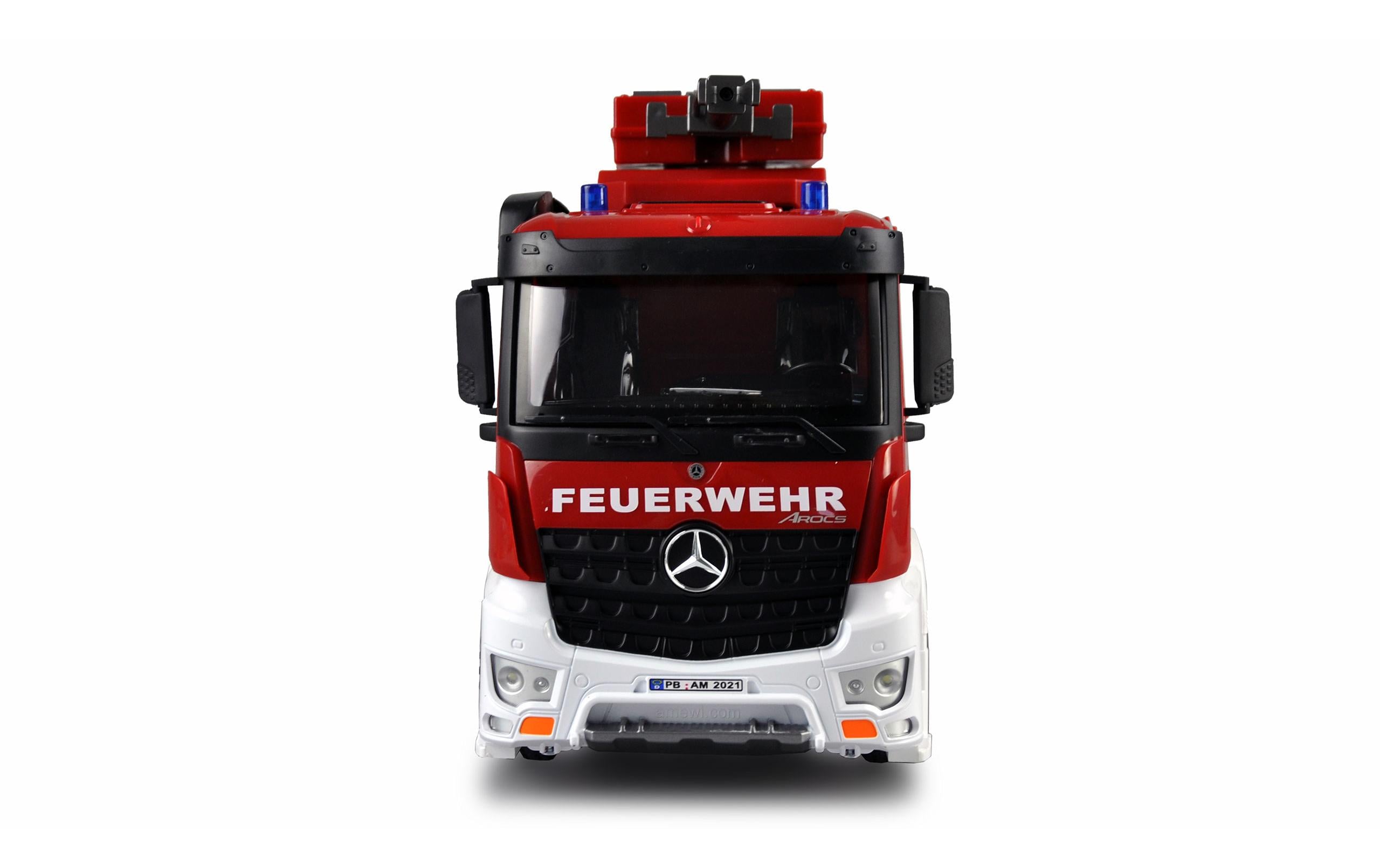 Amewi Mercedes Benz Arocs Feuerwehr Löschfahrzeug RTR, 1:18 Amewi Mercedes Benz Arocs Feuerwehr Löschfahrzeug RTR, 1:18