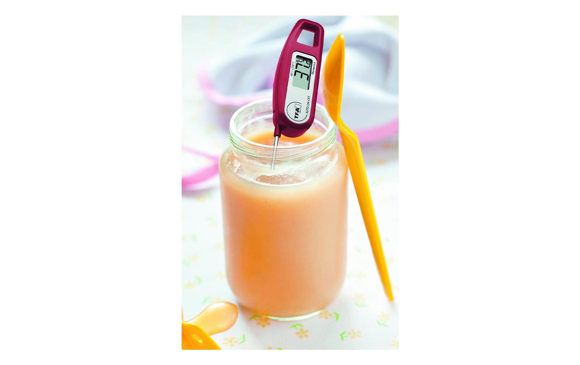 TFA Dostmann Einstichthermometer THERMO JACK, Bordeaux