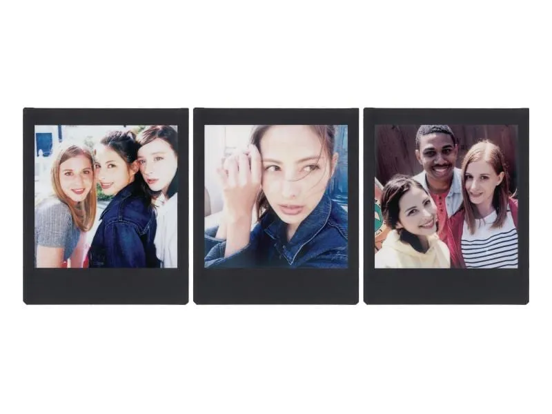 Fujifilm Sofortbildfilm Instax Square 10 Blatt, schwarz Fujifilm Sofortbildfilm Instax Square 10 Blatt, schwarz