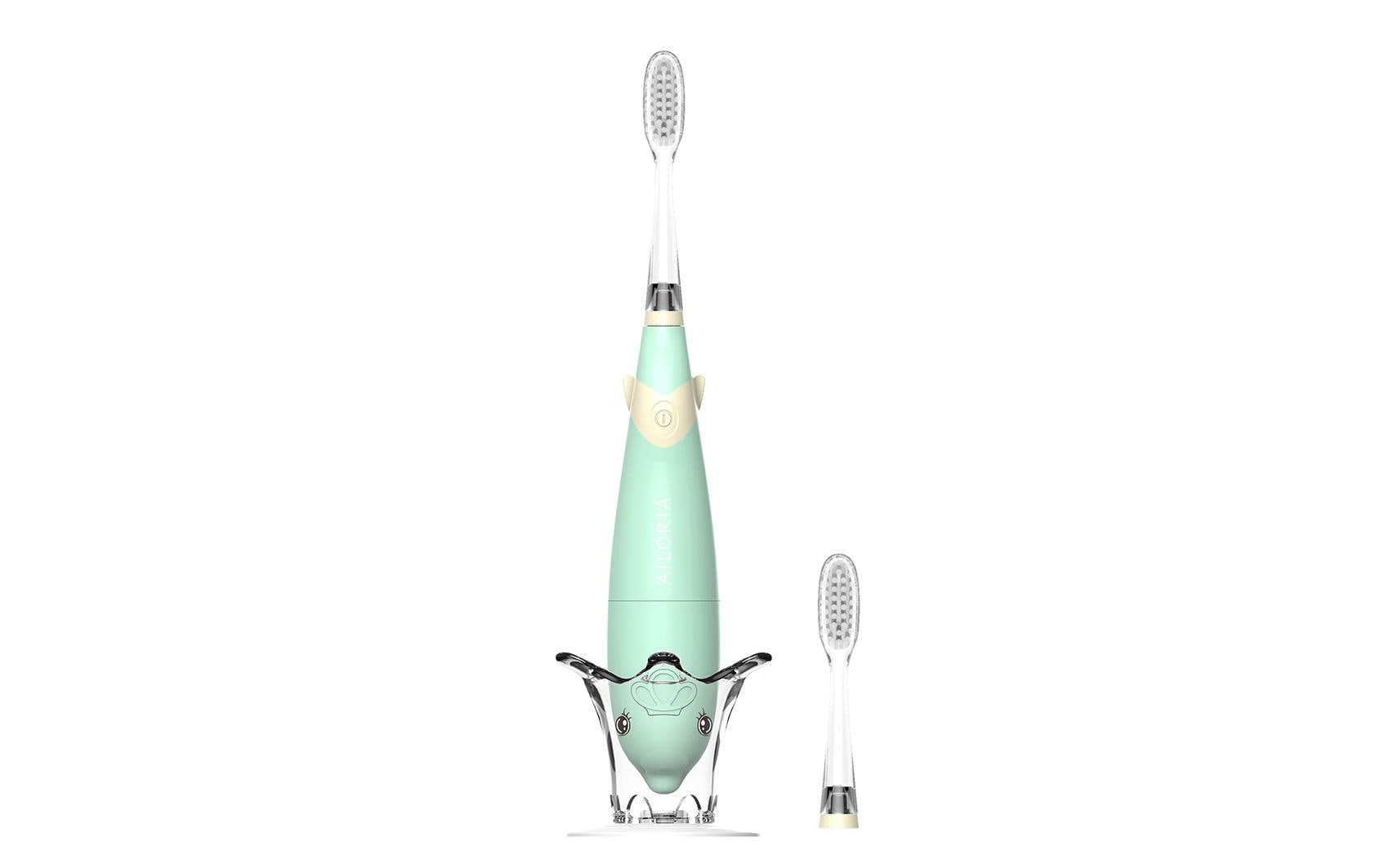 Ailoria Schallzahnbürste Bubble Brush für Kinder, Grün