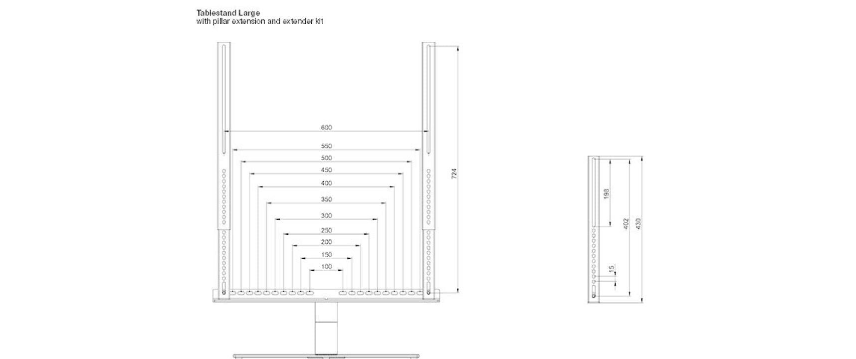 Audioraq VESA Extender 1305 1305