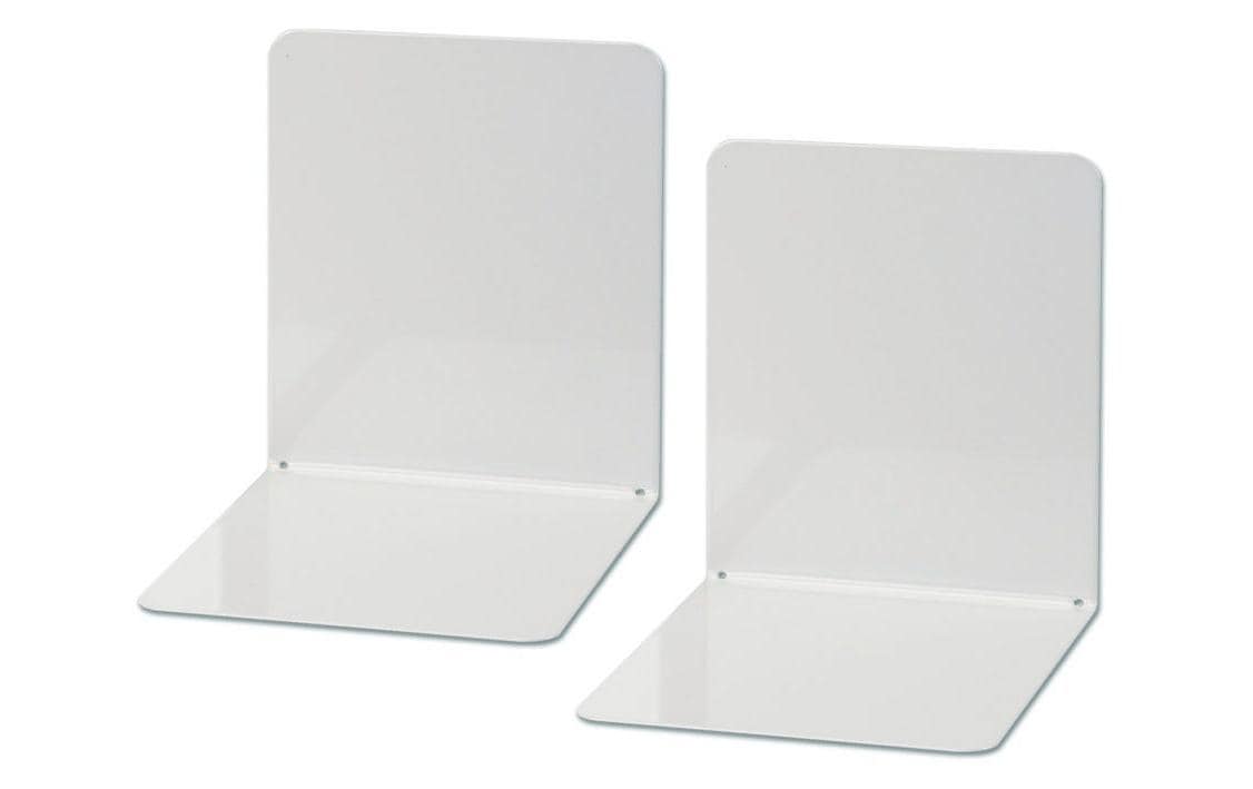 Maul Buchstützen-Set Grau, Metall Maul Buchstützen-Set Grau, Metall