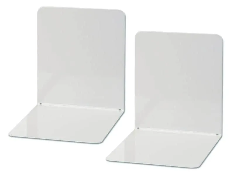 Maul Buchstützen-Set Grau, Metall Maul Buchstützen-Set Grau, Metall