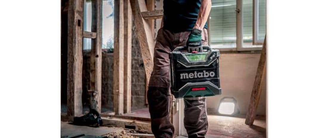 Metabo Baustellenradio RC 12-18 32W BT DAB+, Solo