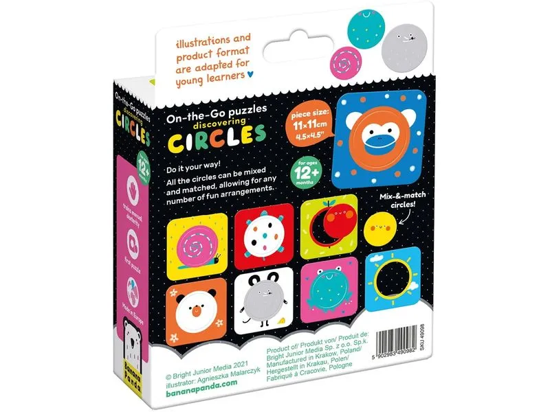 Banana Panda Puzzle On-the-Go Discovering Circles