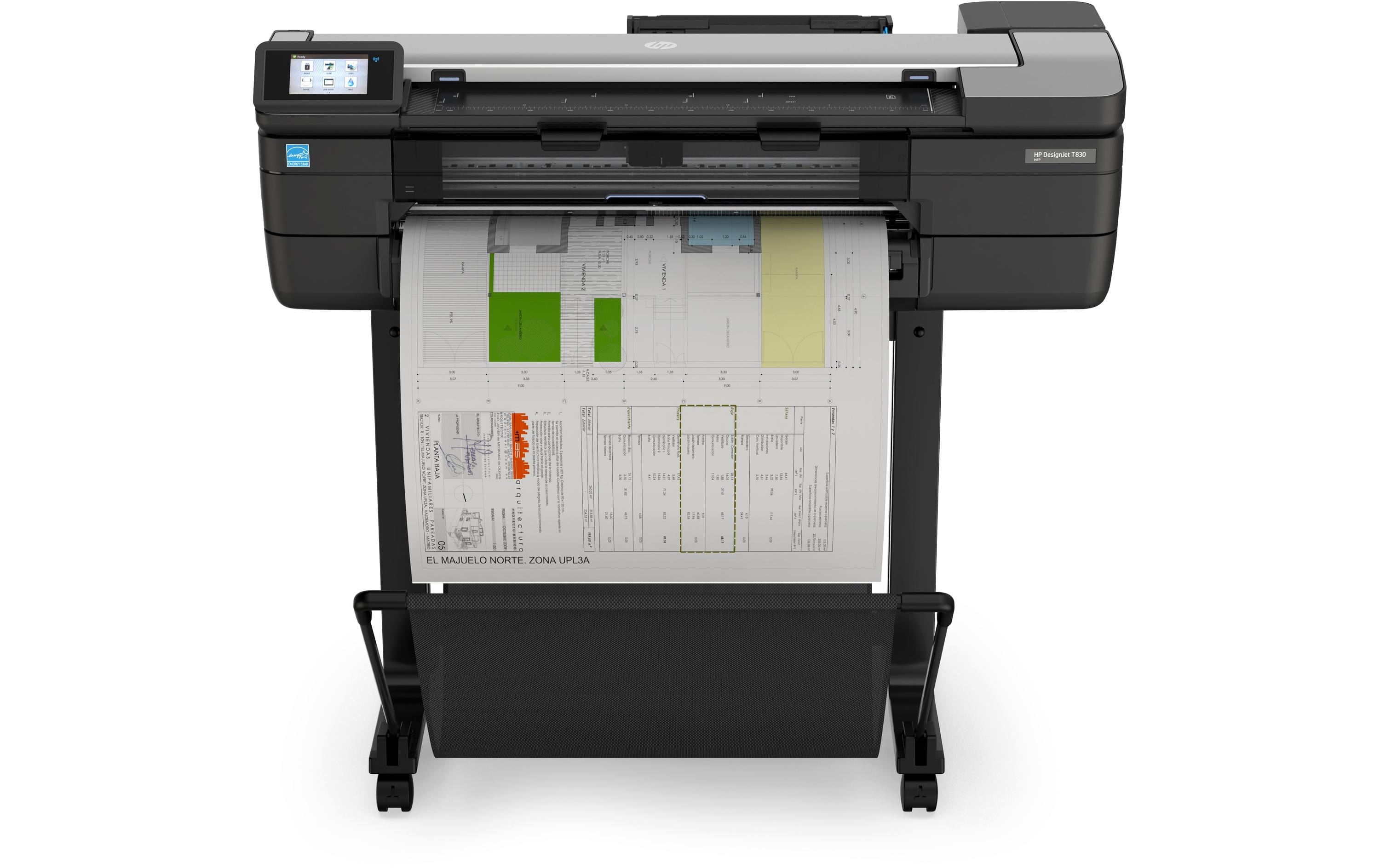 HP Grossformatdrucker DesignJet T830 - 24 HP Grossformatdrucker DesignJet T830 - 24