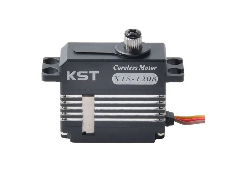 KST Mini Servo X15-1208 V8.0 13.5 kg, 0.07 s, Digital HV KST Mini Servo X15-1208 V8.0 13.5 kg, 0.07 s, Digital HV