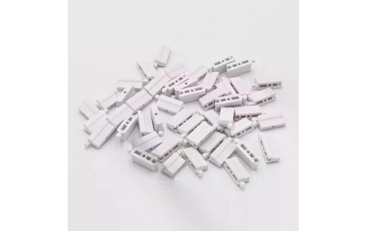 Turbo Racing Bande, Weiss, 50 Stück, 1:76