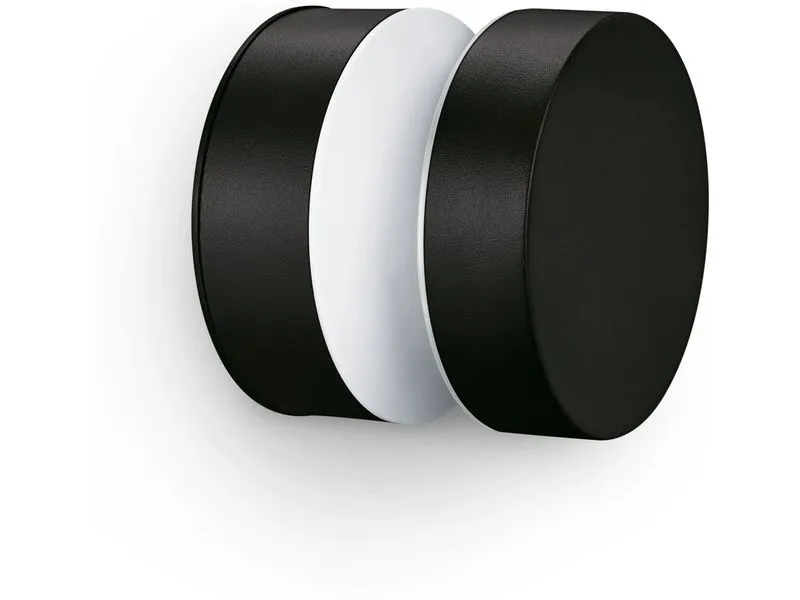 Philips Laven Wandleuchte 6W, 2700 Kelvin, schwarz Philips Laven Wandleuchte 6W, 2700 Kelvin, schwarz
