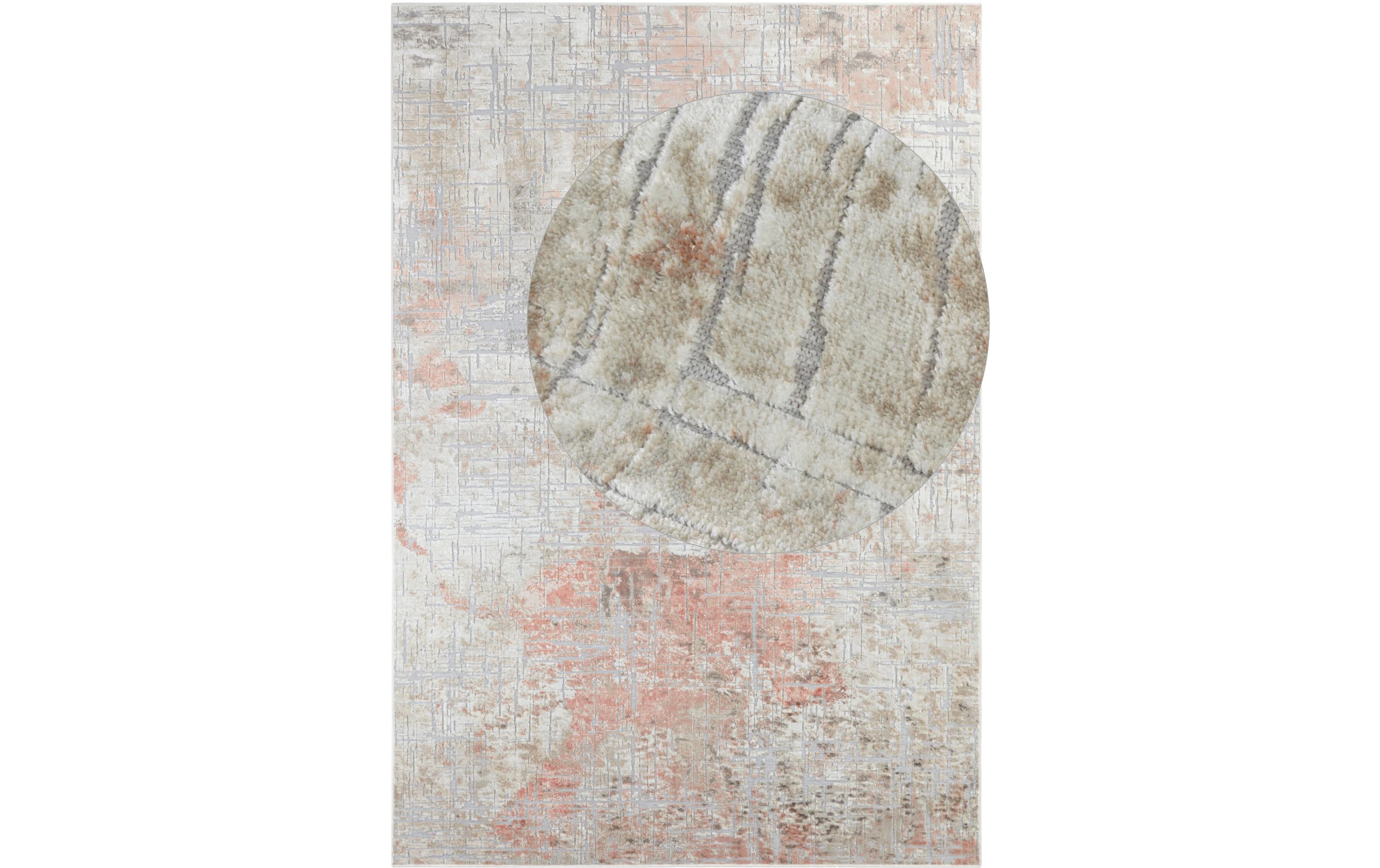 Elle Decoration Teppich Chameis 160 cm x 230 cm, Beige/Peach