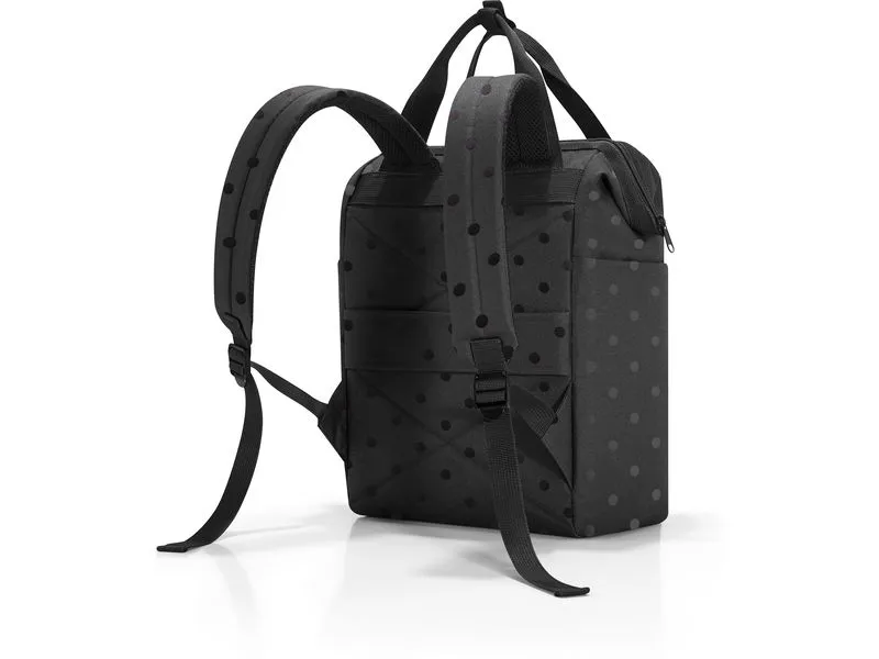 Reisenthel Rucksack Allrounder R Glossy Dots Black Reisenthel Rucksack Allrounder R Glossy Dots Black