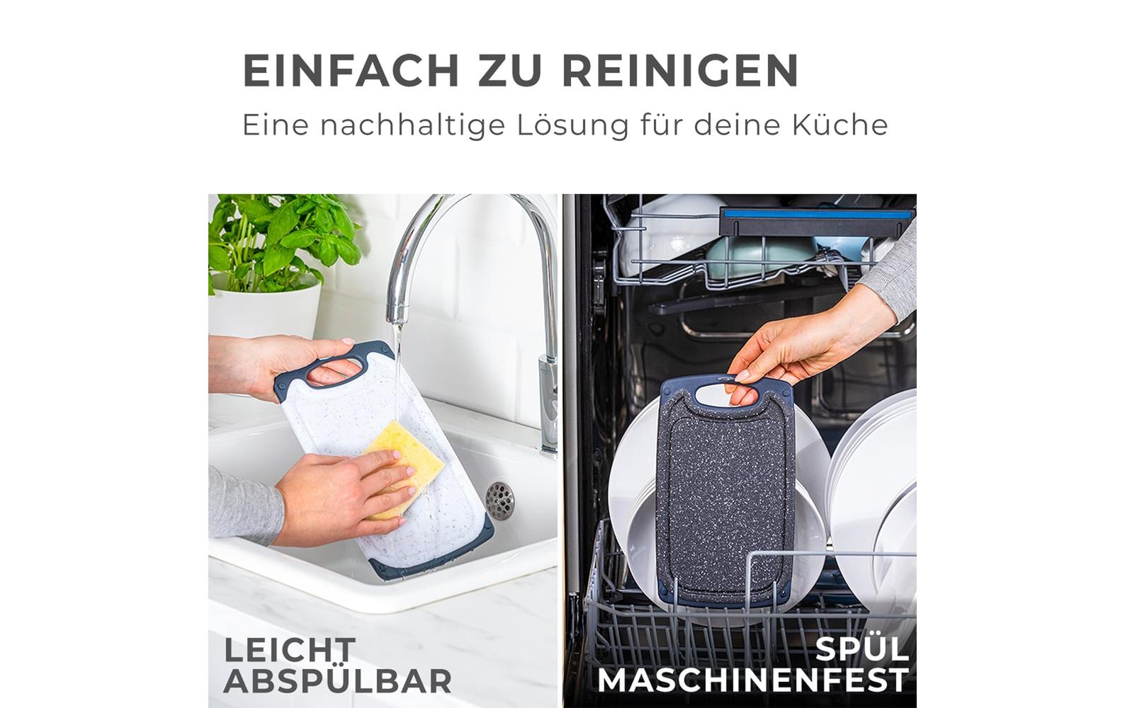 GOURMETmaxx Schneidebrett 24 cm x 40 cm