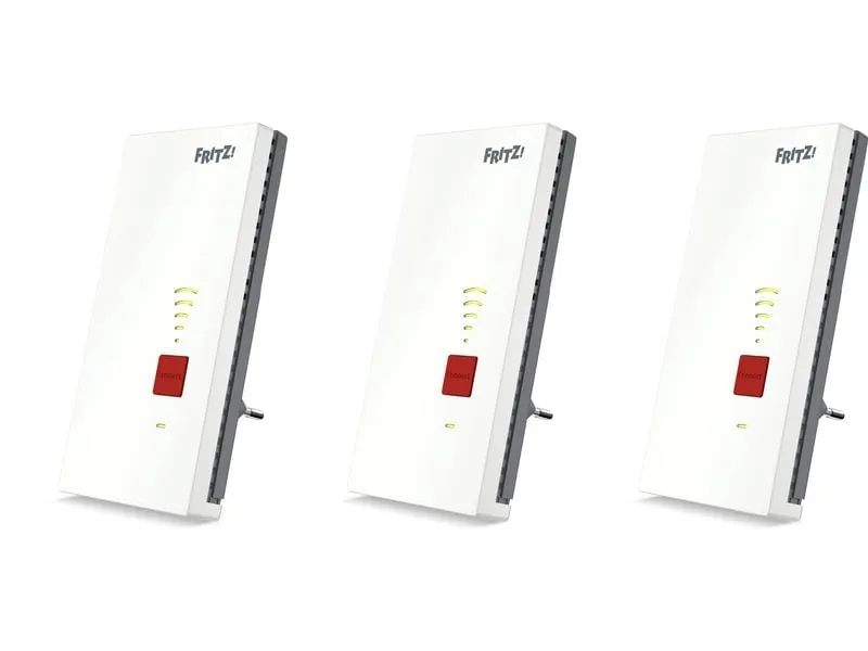 FRITZ! WLAN-Mesh-Repeater FRITZ!Repeater 2700 International 3-Pack FRITZ! WLAN-Mesh-Repeater FRITZ!Repeater 2700 International 3-Pack