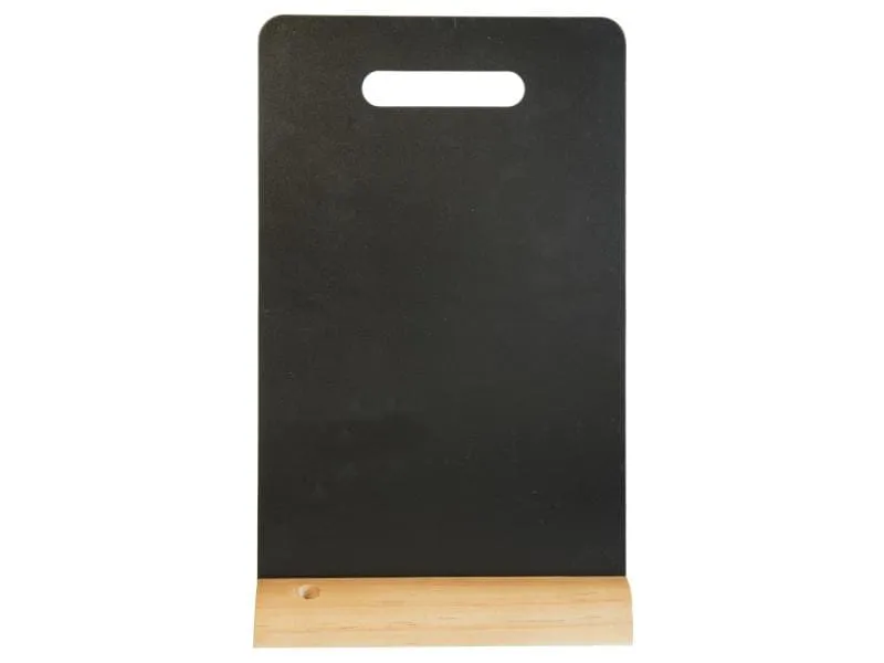 Securit Tischkreidetafel Silhouette Mini Schwarz/Hellbraun Securit Tischkreidetafel Silhouette Mini Schwarz/Hellbraun