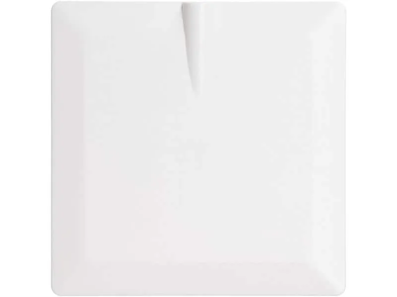 Max Hauri Steckdeckel im priamos Design, 130 x 130 mm, Kabelauslass Max Hauri Steckdeckel im priamos Design, 130 x 130 mm, Kabelauslass