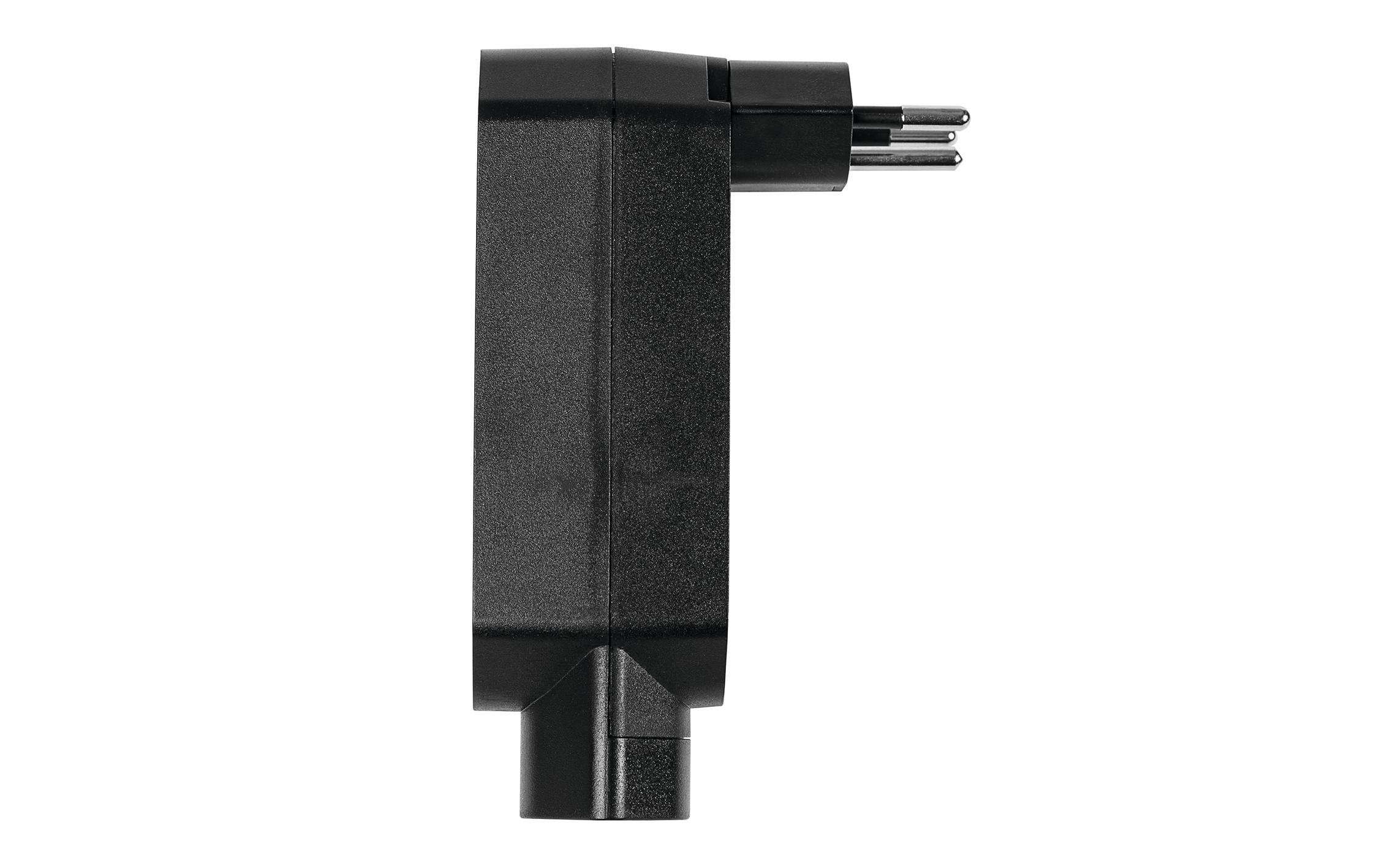 STEFFEN Manta Mehrfachadapter 4xT13 (1x unten) drehbar 4