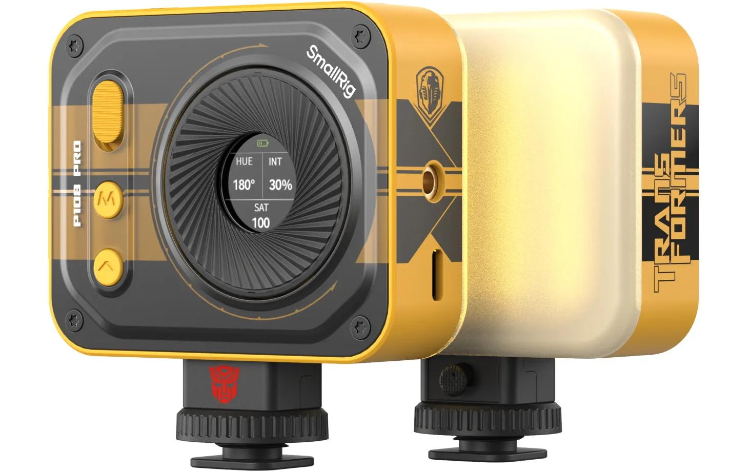 Smallrig Vibe P108 Pro mini LED-Leuchte BumbleBee Edition