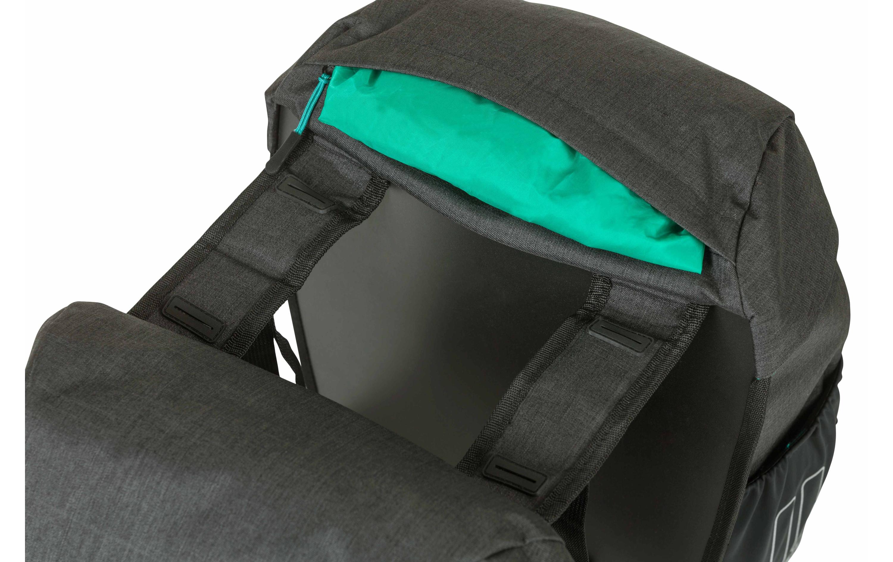 BASIL Doppelseitentasche Discovery M Schwarz