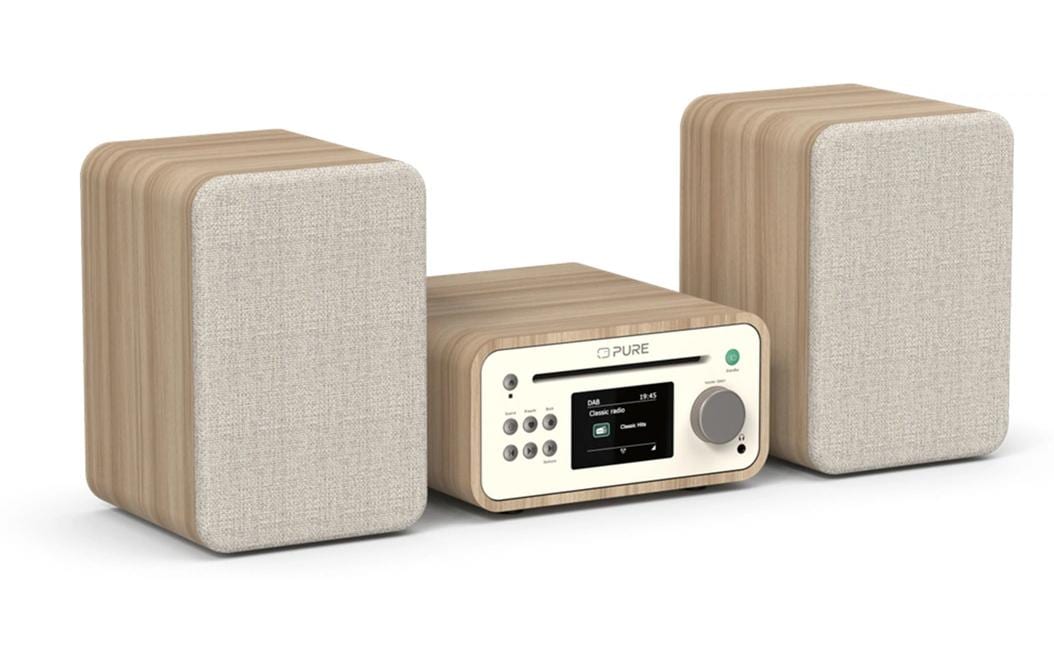 Pure Micro-HiFi Anlage Classic Stereo Mini Eiche Pure Micro-HiFi Anlage Classic Stereo Mini Eiche