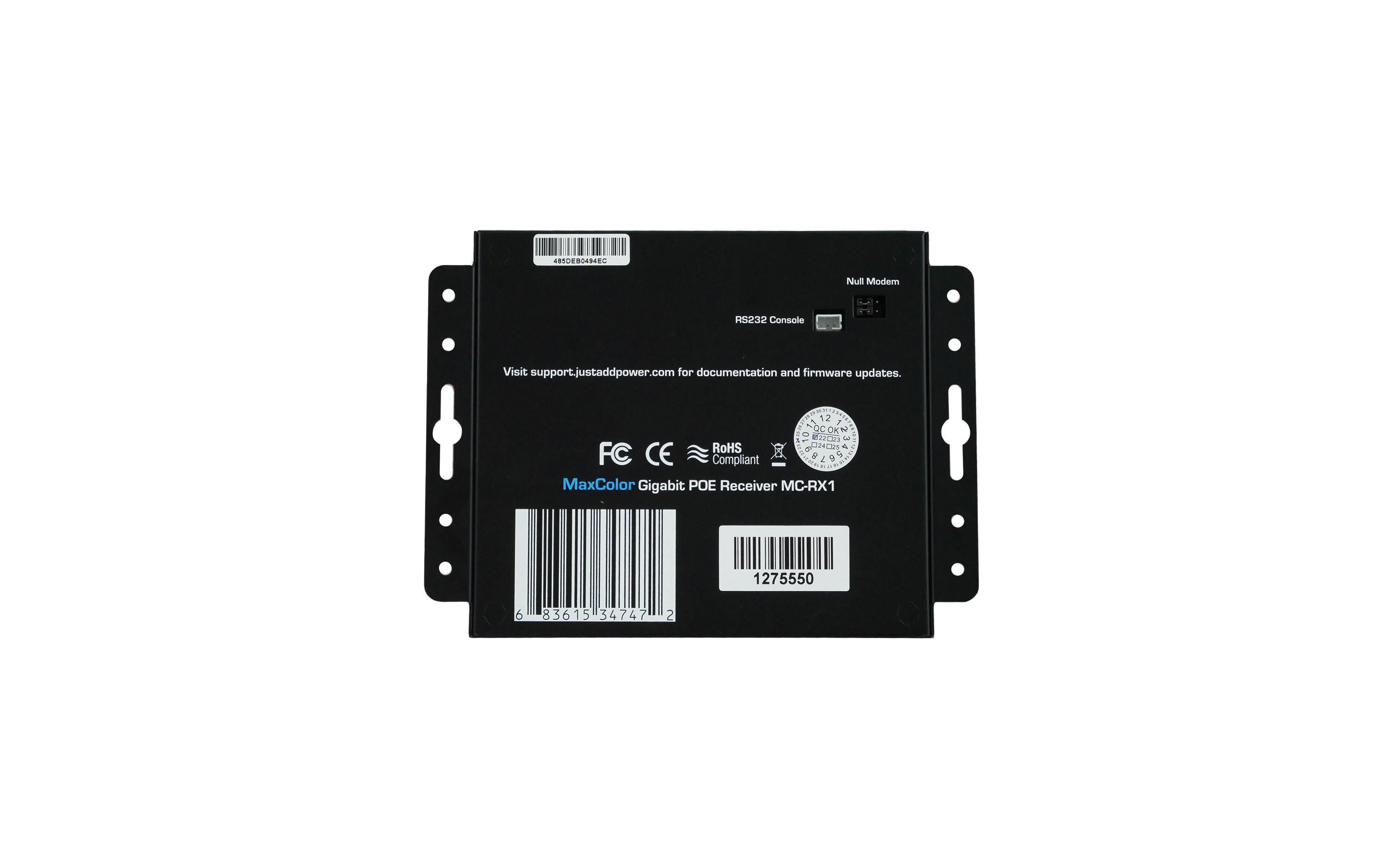 JUSTADDPOWER IP Receiver VBS-MAX-RX-1 HDMI, PoE, 4K/60