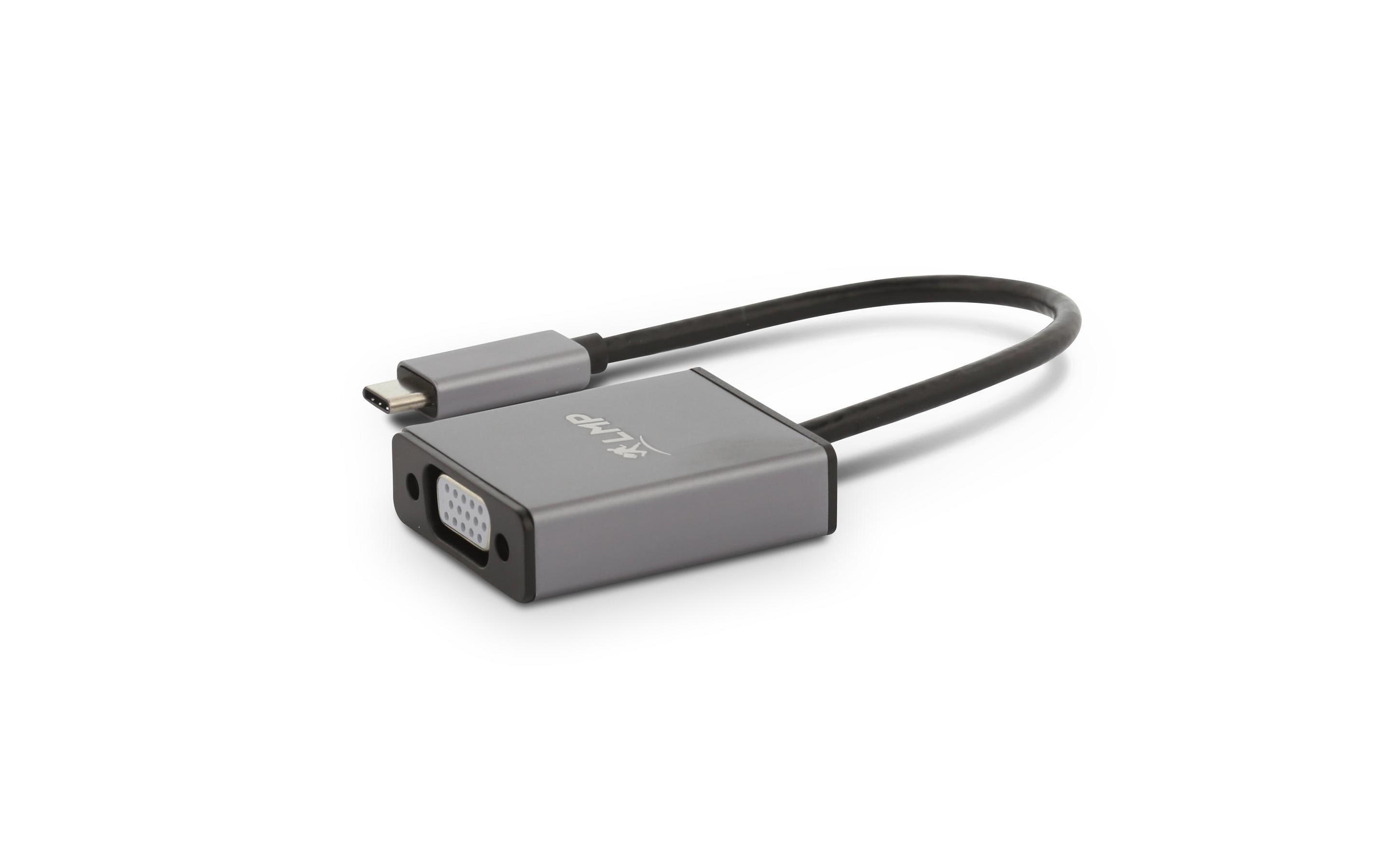 LMP Konverter USB-C – VGA Spacegrau