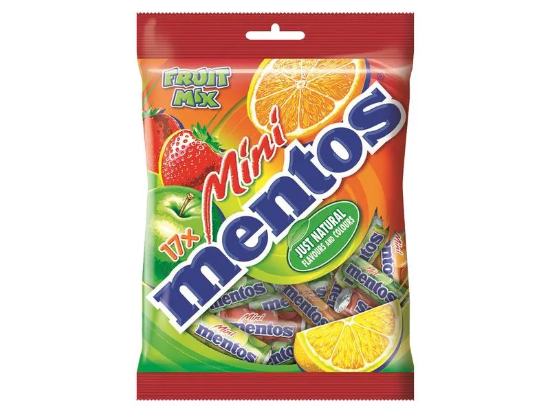 Mentos Mini Fruit Mix 17 x 10.5 g Mentos Mini Fruit Mix 17 x 10.5 g