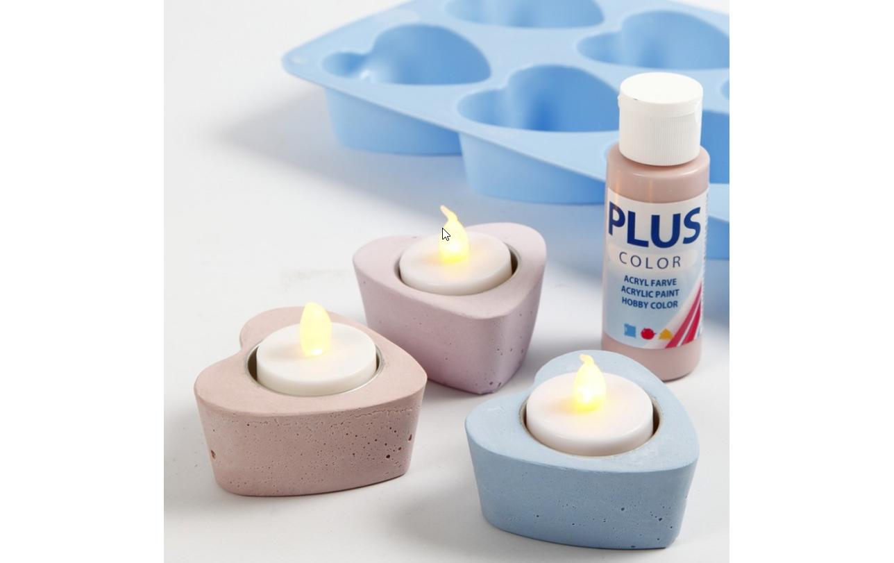 Creativ Company Giessform Silikon Herzen Creativ Company Giessform Silikon Herzen