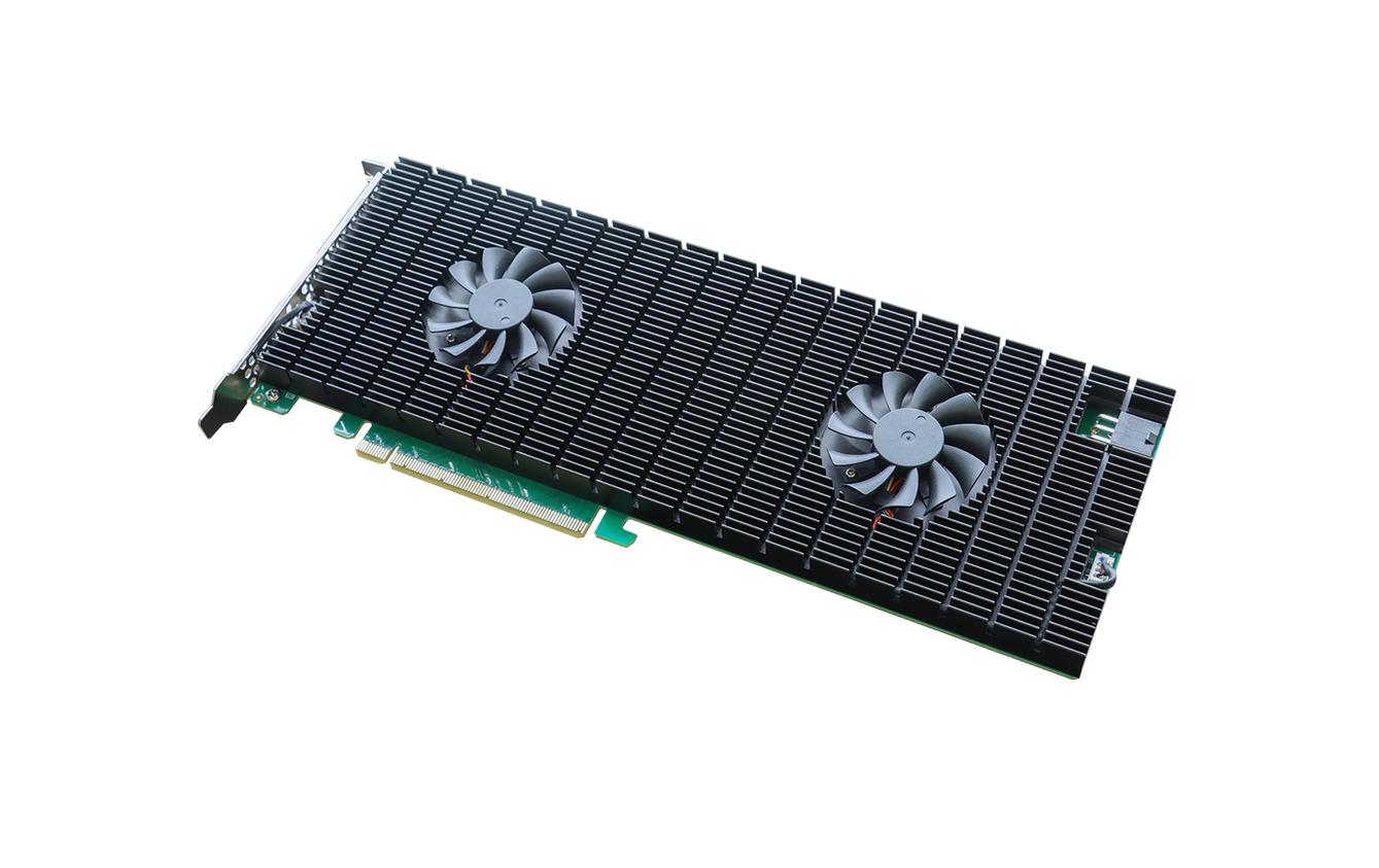 Highpoint Host Bus Adapter Rocket 1508 PCI-Ex16v4 - 8x M.2 NVMe Highpoint Host Bus Adapter Rocket 1508 PCI-Ex16v4 - 8x M.2 NVMe